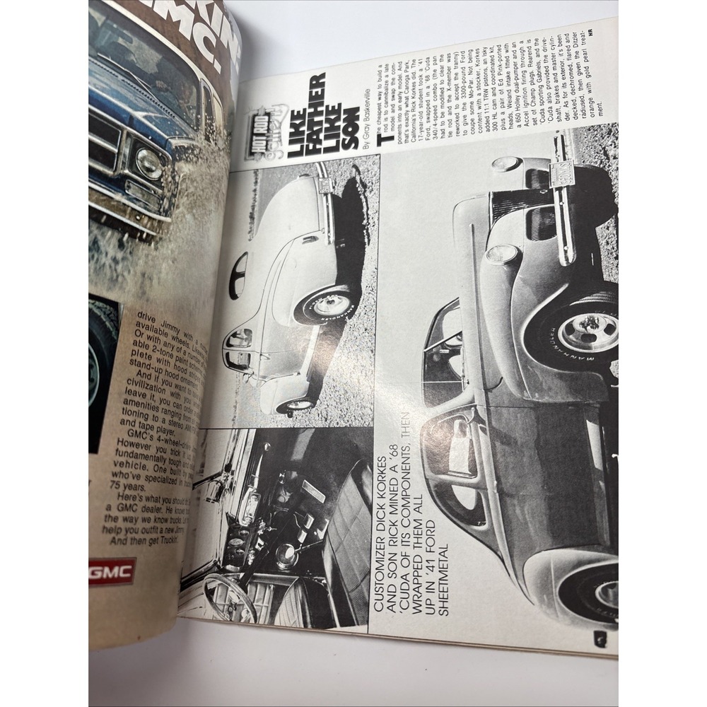 JUNE 1977 HOT ROD MAGAZINE, FABULOUS FORDS, MUSTANG II, HISTORY OF SHELBY COBRA - Picture 4 of 6